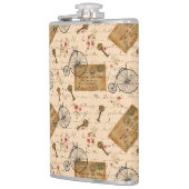 Flasques motif vintage (Gauche)