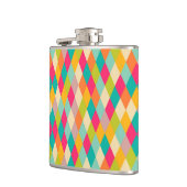 Flasques motif vintage arlequin (Gauche)