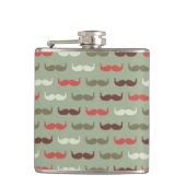 Flasques Motif vintage avec la moustache (Devant)