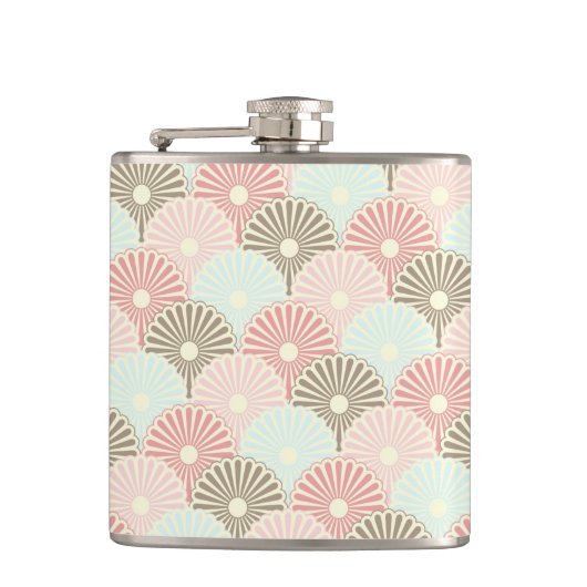 Flasques Motif vintage japonais (Devant)