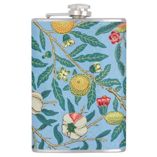 Flasques Motif vintage William Morris "Four Fruits" (Devant)