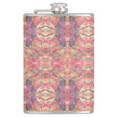 Flasques Motif violet et rose (Devant)