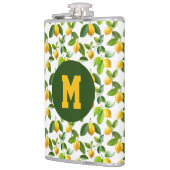 Flasques Motif Zeste de Citron (Gauche)