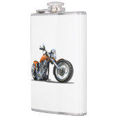 Flasques Moto caricature (Gauche)