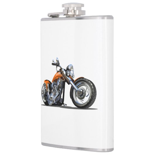 Flasques Moto caricature (Gauche)