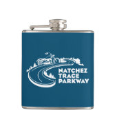 Flasques Moto Natchez Trace Parkway (Devant)