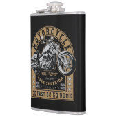 Flasques Moto Retro Lake Superior (Gauche)