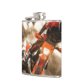 Flasques Motocross Rider (Gauche)