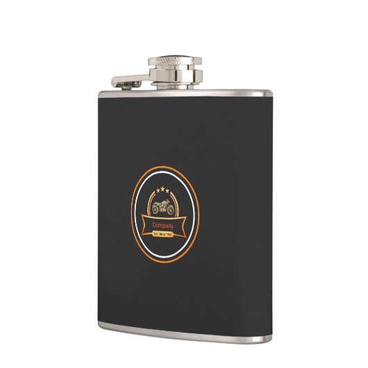 Flasques Motorcycle vintage (Gauche)