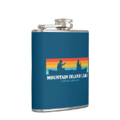 Flasques Mountain Island Lake North Carolina Canoe (Droite)