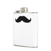 Flasques Moustache d'Hipster Drôle (Gauche)
