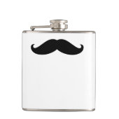 Flasques Moustache d'Hipster Drôle (Devant)