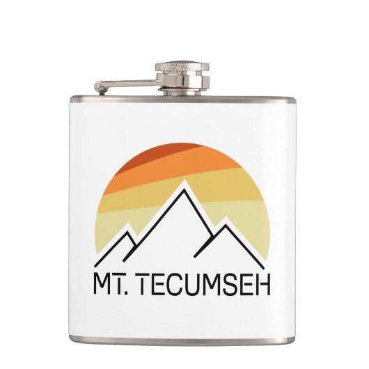 Flasques Mt. Tecumseh New Hampshire Retro (Devant)