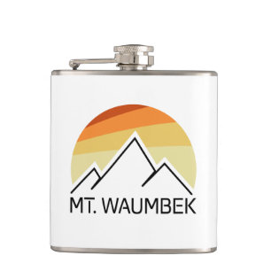Flasques Mt. Waumbek New Hampshire Rétro