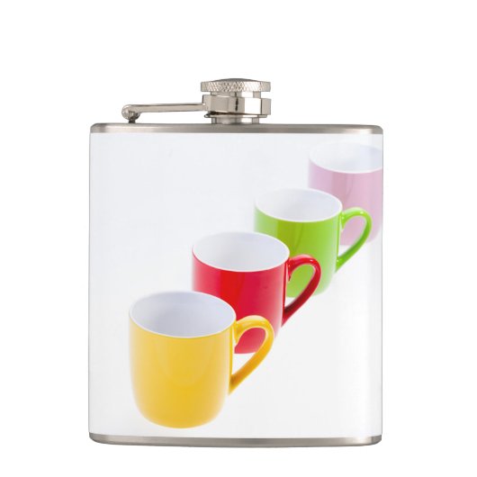 Flasques Mugs de café colorés (Devant)