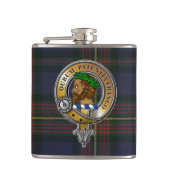 Flasques Muir Tartan & Badge (Devant)