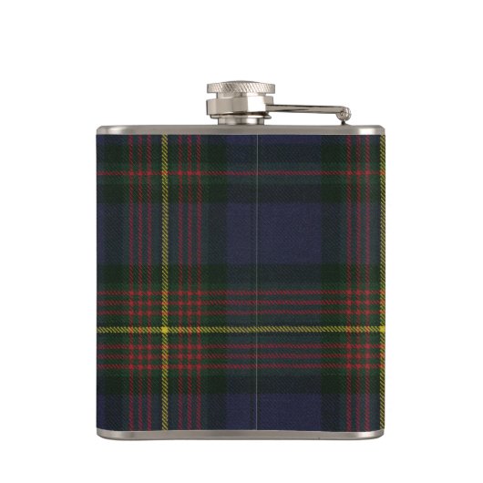 Flasques Muir Tartan & Badge (Dos)