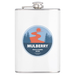 Flasques Mulberry Wild Et Rivière Pittoresque, Arkansas