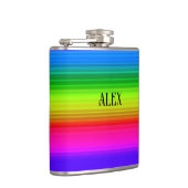 Flasques Multicolore, arc-en-ciel (Droite)