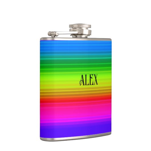 Flasques Multicolore, arc-en-ciel (Droite)