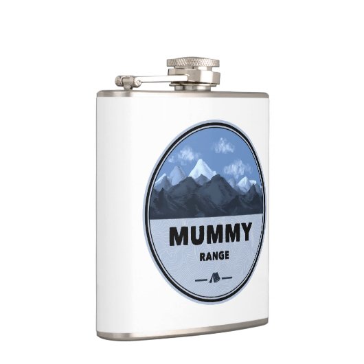 Flasques Mummy Mountain Range Colorado Camping (Droite)