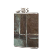 Flasques Mur de briques rouge et gris (Gauche)