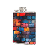 Flasques Mur en briques (Gauche)