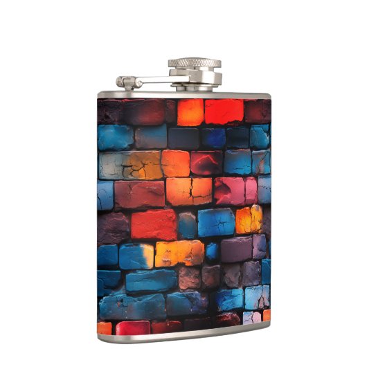 Flasques Mur en briques (Droite)