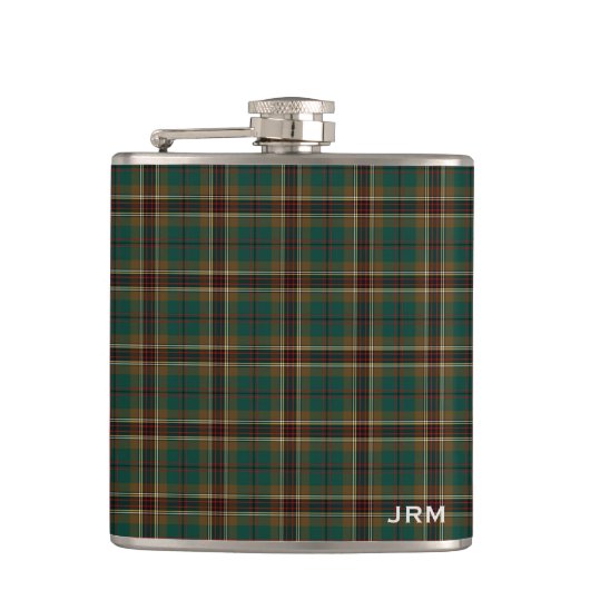 Flasques Murphy Tartan Monogram Irish Plaid (Devant)