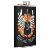 Flasques Music Maker (guitar player) (Droite)
