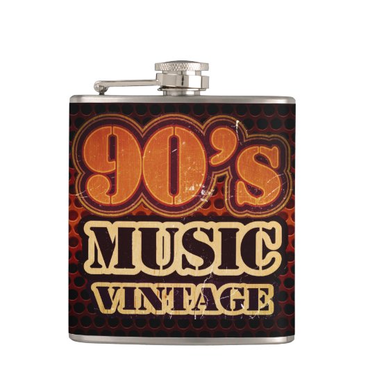 Flasques Musique 90's Vintage (Devant)