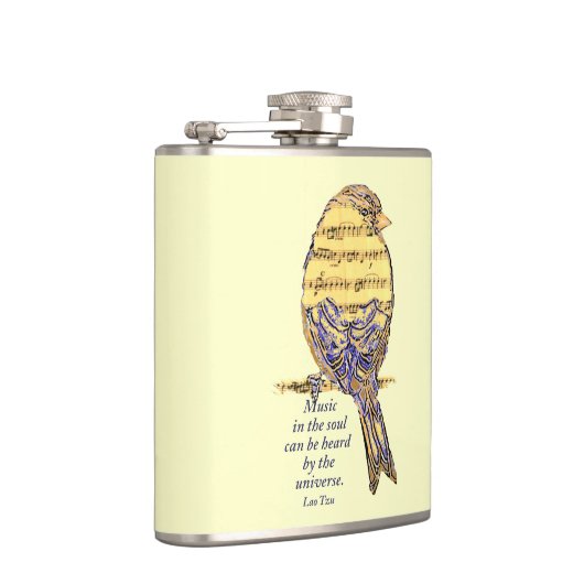 Flasques Musique dans l'âme Entendu note musicale Universe  (Droite)