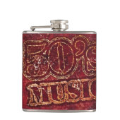 Flasques Musique vintage 50's (Devant)