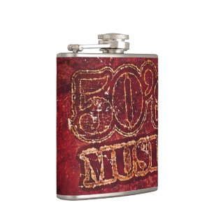 Flasques Musique vintage 50's