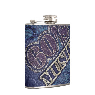 Flasques Musique vintage 60's