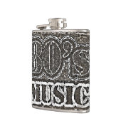 Flasques Musique vintage 80's (Gauche)