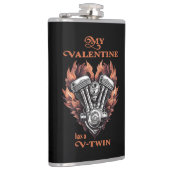Flasques My Valentine has a V-Twin, style Biker (Droite)
