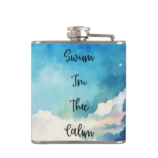 Flasques Nager Dans Le Calme