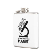 Flasques N'aimez pas les microbes Vous êtes sur la mauvaise (Gauche)