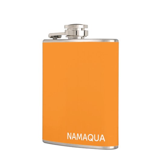 Flasques Namaqua orange nom de la couleur (Gauche)