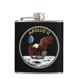 Flasques NASA Apollo 11 Atterrissage Lunaire Patch Insigne