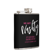 Flasques Nashville Bachelorette Faveur personnalisée (Droite)