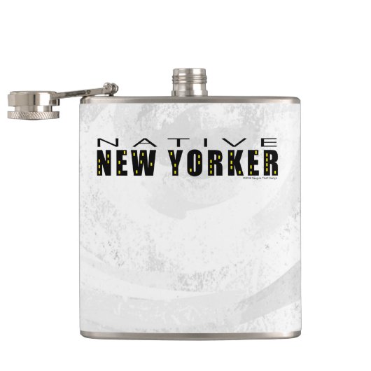 Flasques Natif New Yorkais noir (Ouvert)