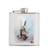 Flasques Nature morte de fleurs/Still life of flowers (Devant)