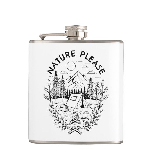 Flasques Nature s'il vous plaît (Devant)