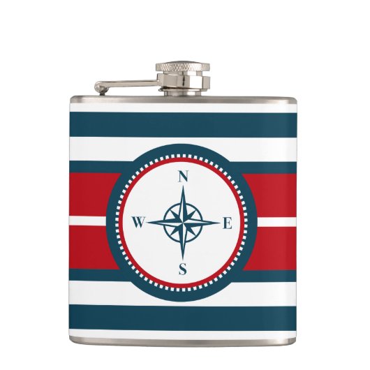 Flasques Nautical design (Devant)