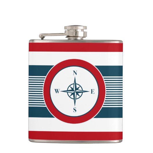 Flasques Nautical design (Devant)