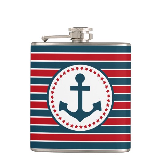 Flasques Nautical design (Devant)