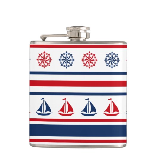 Flasques Nautical design (Devant)