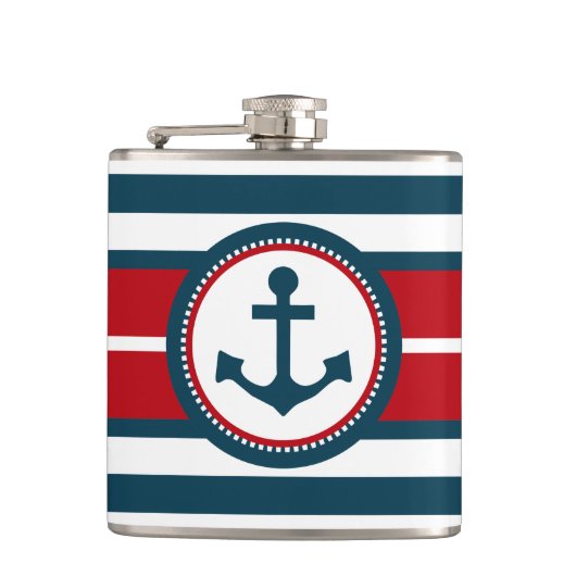 Flasques Nautical design (Devant)